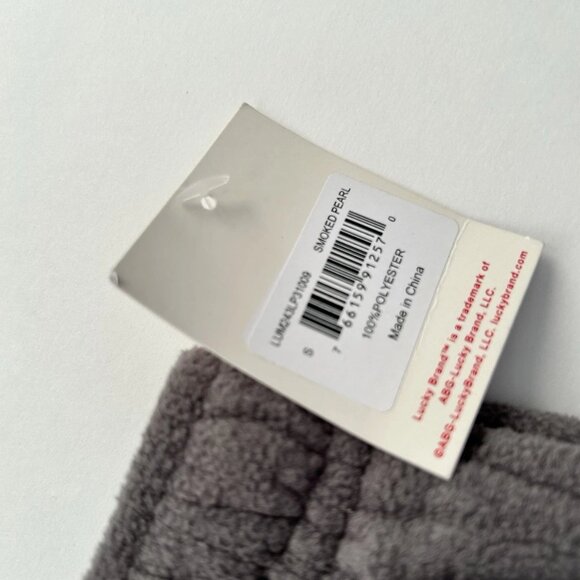 NEW Lucky Brand Gray Fleece Pajama Pants Mens Small Pockets Lounge Soft NWT - Picture 7 of 8